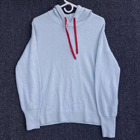 Boden Tops - Boden Women's Knitted‎ Relaxed Hoodie Fresh Water Size 6